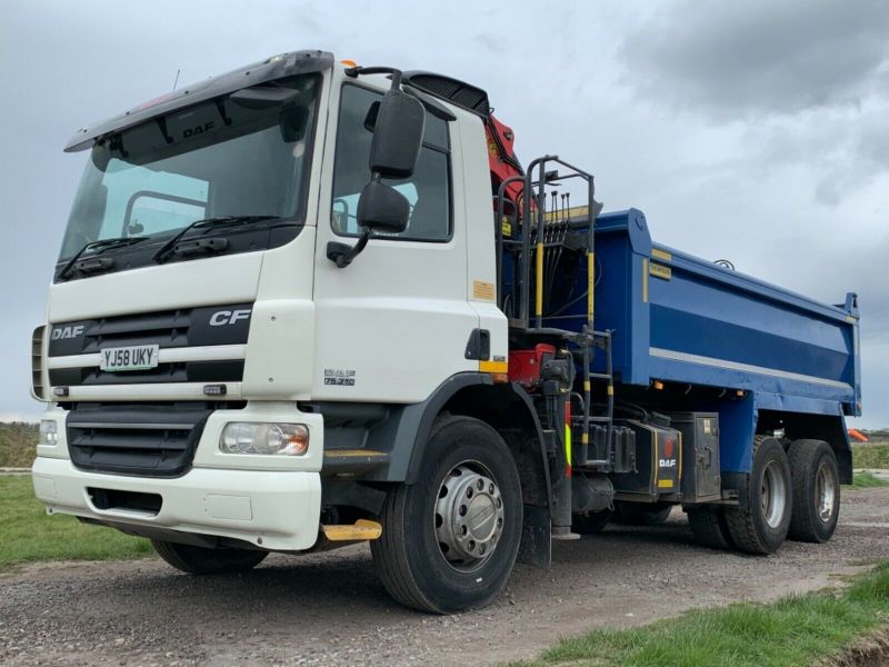 DAF CF 85 6X4 GRAB TIPPER EPSILON